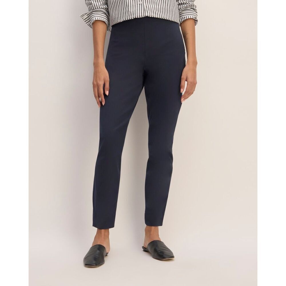 NWOT Everlane Bi-Stretch Work Pants Navy 4